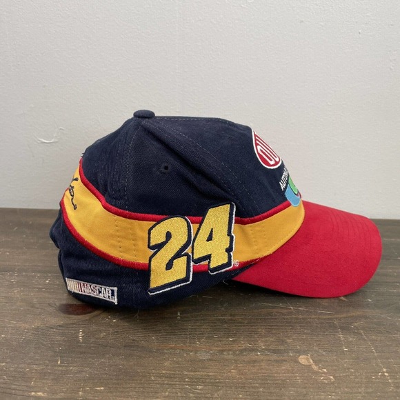 Vintage Jeff Gordon 24 Dupont Adjustable Chase Authentics NASCAR Racing Hat - Picture 2 of 6